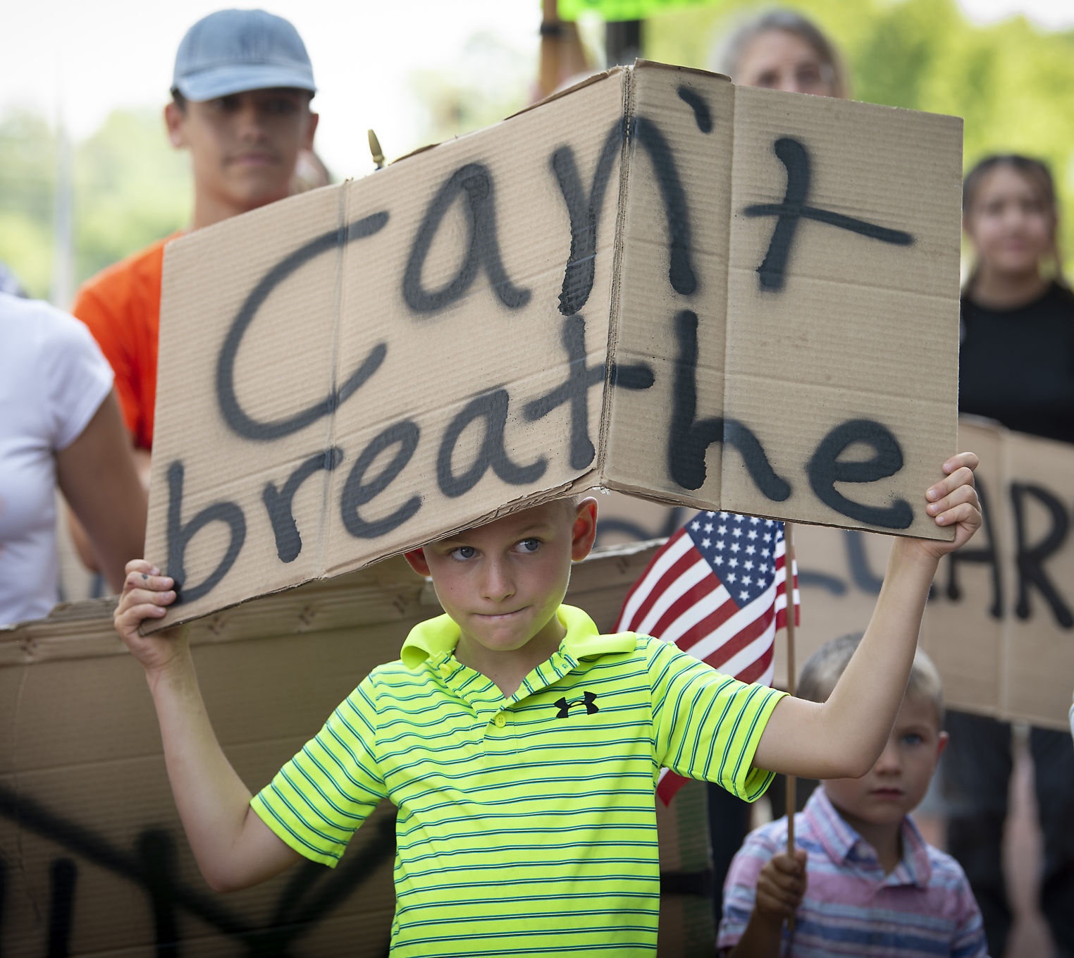 School Mask Protest